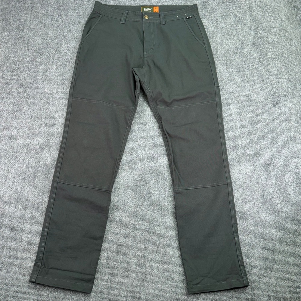 Howler Brothers Pants Mens 32x32 (Fits 34x31.5) Grey ATX Work Cordura Stretch